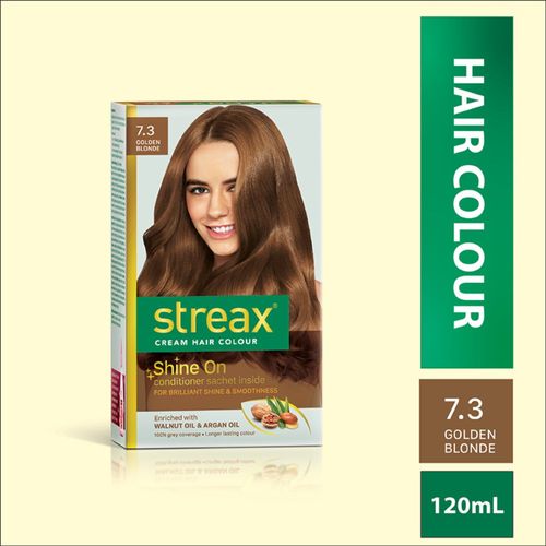 Streax Hair Colour - Golden Blonde 7.3 (120 ml)