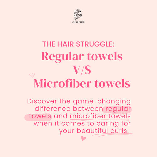 Curl Cure Drying duo! Microfiber Towel + Hair Diffuser