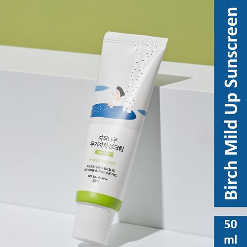 Round Lab Birch Juice Mild Up Sunscreen (50 ml) | Korean Skin Care