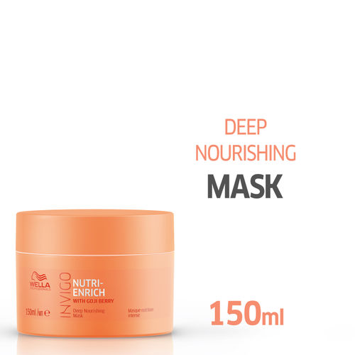Wella Professionals INVIGO Nutri Enrich Deep Nourishing Mask (For Dry And Damaged Hair) 150ml