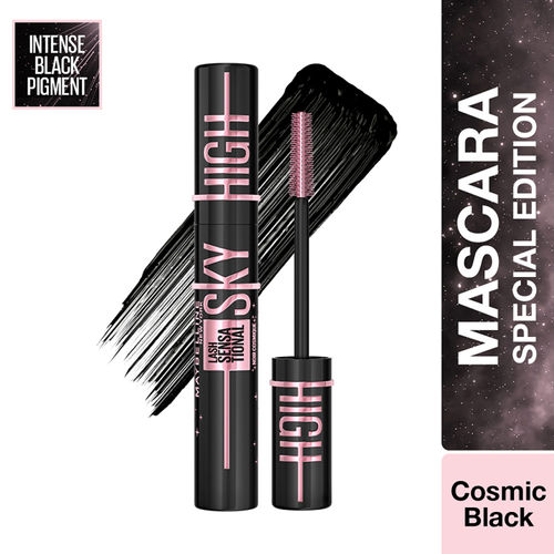 Maybelline Lash Sensational Sky High Mascara Limited Edition–Cosmic Black Waterproof, 6 ml