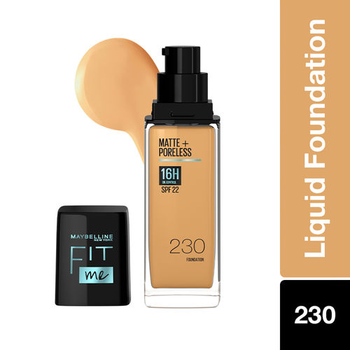 Maybelline New York Liquid Foundation, Fit Me Matte + Poreless, The Archies Limited Edition, Shade 230, 30ml