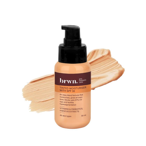 Brwn Tinted Moisturiser SPF 30 with Vitamins and Prebiotics - Beige 50ml