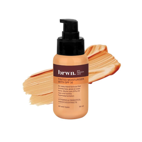 Brwn Tinted Moisturiser SPF 30 with Vitamins and Prebiotics - Pine 50ml