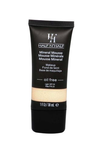 Half N Half Mineral Mousse Oil Free Foundation Light SPF-20, Fair (30 ml)