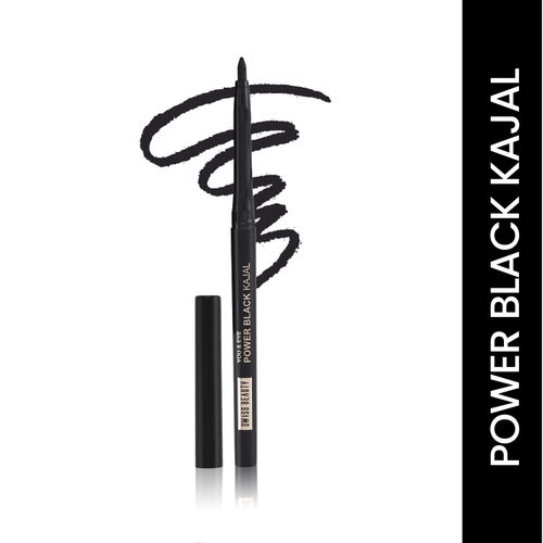 Swiss Beauty You & Eye Power Black Kajal Waterproof & Smudge-Proof 24 Hour Stay Matte Finish 0.30 gm