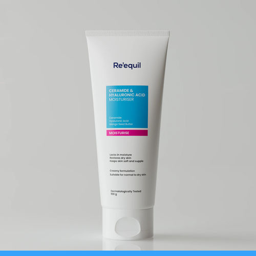 Re'equil Ceramide & Hyaluronic Acid Moisturiser For Normal To Dry Skin 100 gm