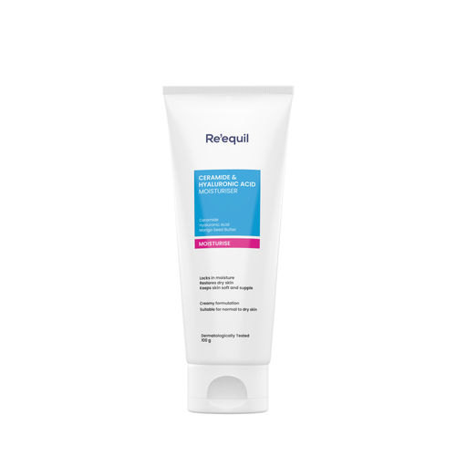 Re'equil Ceramide & Hyaluronic Acid Moisturiser For Normal To Dry Skin 100 gm