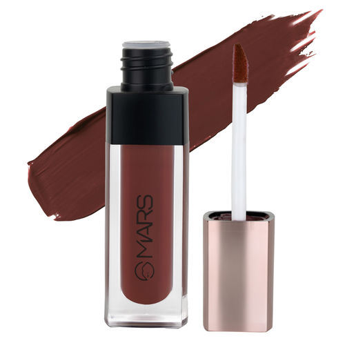 MARS Popstar Non-Drying Liquid Mousse Lipstick for Women with Matte Finish | Lightweight and Non-Sticky Formula | Up to 12 Hour Long Lasting | Transferproof & Waterproof (6 ml) (03-Chorus Girl)