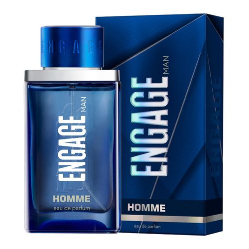 Engage Homme EDP Perfume For Men 100 ml + 3 ml, Citrus and Woody, Premium Long Lasting Fragrance, Perfect Gift For Men, Skin Friendly, Everyday Fragrance