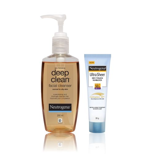 Neutrogena Deep Clean Facial Cleanser 200 ml Neutrogena Oil