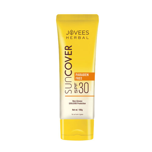 Jovees sun cover Natural Protection Sandalwood SPF 30 100 gm