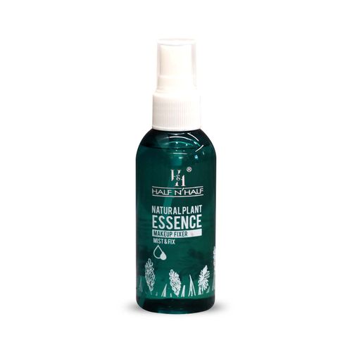 Half N Half Natural Plant Essence Makeup fixer Mist & Fix, Transparent, 80 ml