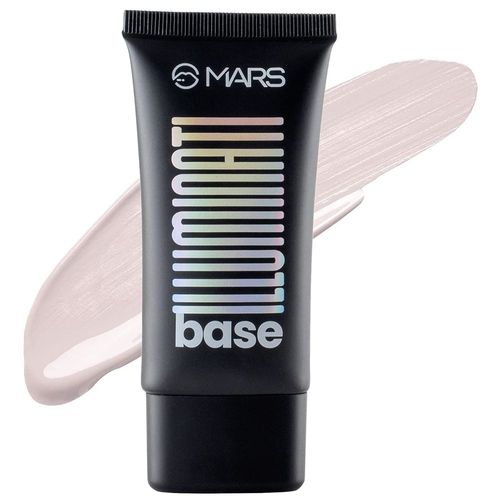 MARS Illuminati Base Dewy Primer with Highlighter | Glowy Dewy Primer for Face Makeup | Natural Finish (45 ml) (PINK)
