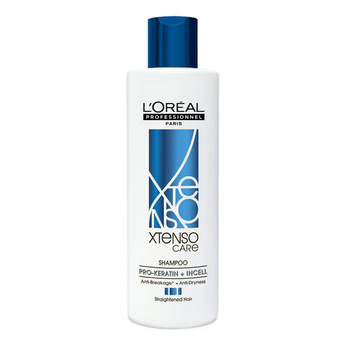L'Oreal Professionnel Xtenso Care Shampoo|For Salon Straightened hair | Smoothens, nourishes and strengthens hair| With Pro-Keratin and Incell (250 ml)