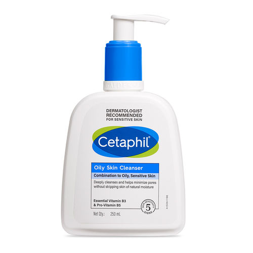 Cetaphil Oily Skin Cleanser 250 ml | Face Wash for Oily Skin