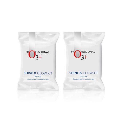 O3+ Shine & Glow Kit Single Use (38g) Pack of 2