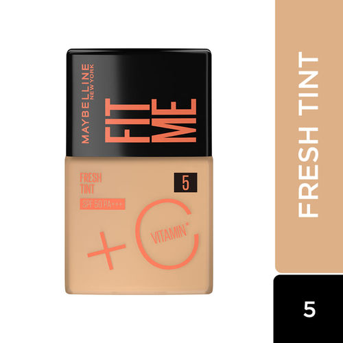 Maybelline New York Fit Me Fresh Tint With SPF 50 & Vitamin C, Shade 05 | Natural Coverage Skin Tint For Daily Use 30 ml