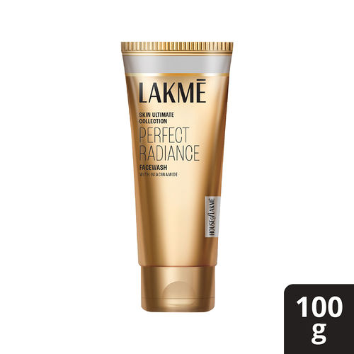 Lakme Perfect Radiance Brightening Facewash with 98% Pure Niacinamide Complex | For Anti Pigmentation and Removes Dark Spots| All Skin Types | 100 gm