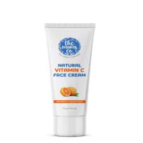 The Moms Co. Natural Vitamin C Face Cream I Cleans & Brightens Skin I Oil Free Look I Instant Glow I Orange Beads I 15 ml