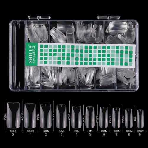 Shills Professional Soft Gel Full Cover Tip - Clear (30 gm)