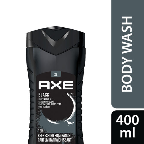 Axe Black 3 In 1 Body, Face & Hair Wash for Men, Long-Lasting Fragrance, 400ml