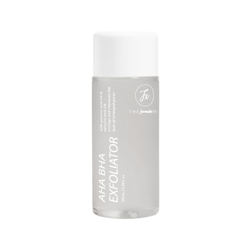 The Formularx Exfoliating serum - 6% AHA BHA (5% Glycolic & 1% Salicylic Acid) for Whiteheads, Enlarged Pores & Dark Spots 100 ml