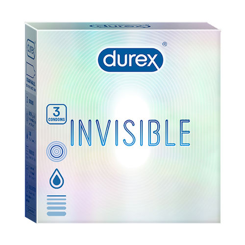 Durex Invisible Condom 3 Count - 3 pc