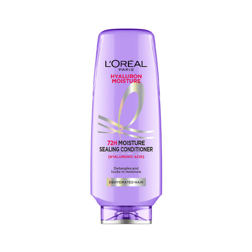 L'Oreal Paris Hyaluron Moisture 72H Moisture Sealing Conditioner | With Hyaluronic Acid | For Dry & Dehydrated Hair | Adds Shine & Bounce 180 ml