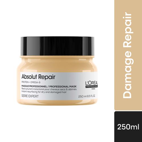 L'Oreal Professionnel Absolut Repair Mask For Dry and Damaged Hair 250ml | With Wheat Protein
