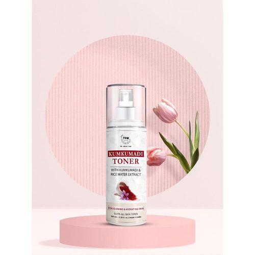 TNW The Natural Wash Kumkumadi Toner for Glowing Skin | With Kumkumadi & Rice Water Extract | Reduces Pigmentation & Controls Excess Oil | Suitable for All Skin Types 100 ml