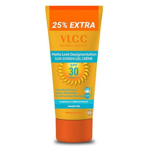 VLCC Matte Look Depigmentation SPF 30 Sun Screen Gel Creme (125 gm)