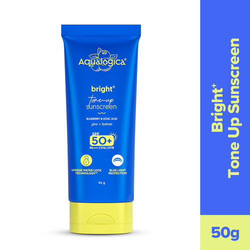 Aqualogica Bright+ Tone Up Sunscreen - 50 gm