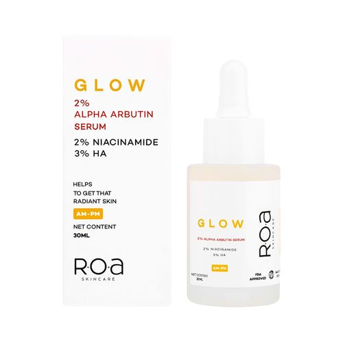 ROA Skincare Glow 2% Alpha Arbutin Face Serum 25 gm