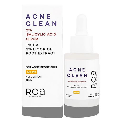 ROA Skincare Acne Clean 2% Salicyclic Acid Face Serum 25 gm