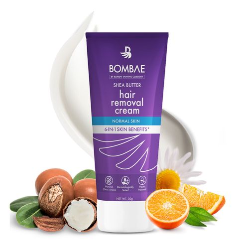 Bombae Shea Butter Hair Removal Cream For Women - 30 gm
