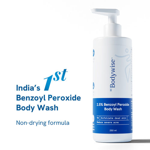 Be Bodywise 2.5% Benzoyl Peroxide Body Wash - 250 ml