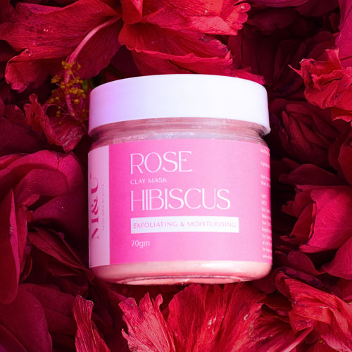 M&U Rose And Hibiscus Moisturizing Clay Mask 100 gm