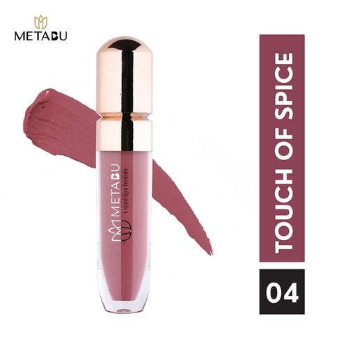 METABU Super Stay Matte Liquid Lipstick 04 Touch of Spice - 4.25 ml