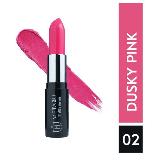 METABU Intense Moisture Satin Matte Lipstick 02 Dusky Pink - 4.2 gm