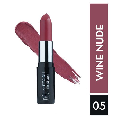 METABU Intense Moisture Satin Matte Lipstick 05 Wine Nude - 4.2 gm