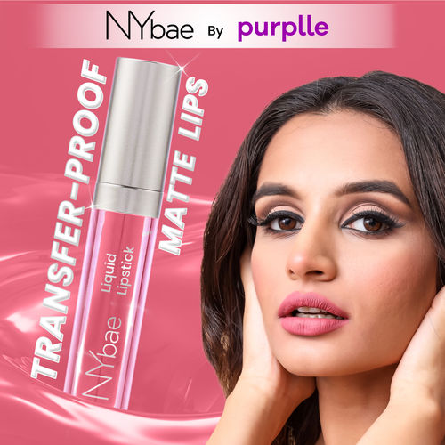 NY Bae Confessions Liquid Lipstick - Red Carpet Dream 13 (4.5 ml) | Matte Lipstick | Red Shade | Moisturizing | Long Lasting | Transfer Proof