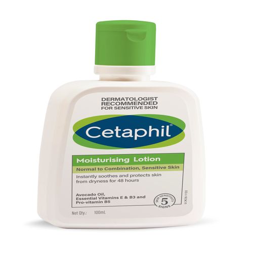 Cetaphil Moisturising Lotion Normal to Combination , Sensitive skin (100 ml)