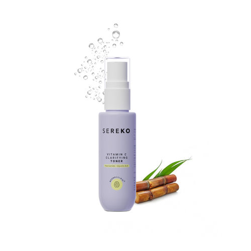 SEREKO Vitamin C Clarifying Face Toner For Brightening & Pore Tightening Clears Skin with Green Tea 15ml