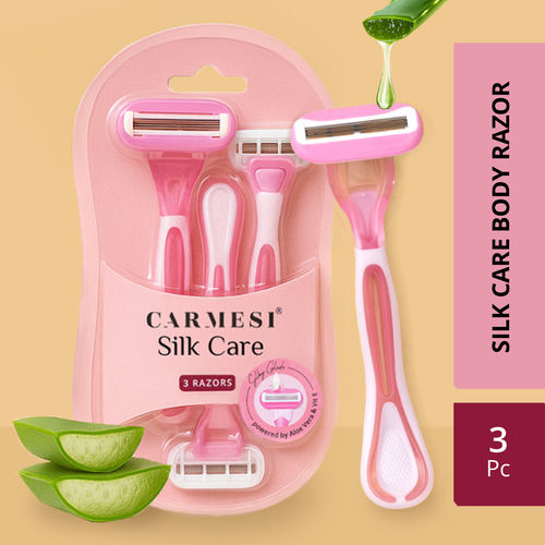 Carmesi Silk Care Body Razors (Pack of 3)