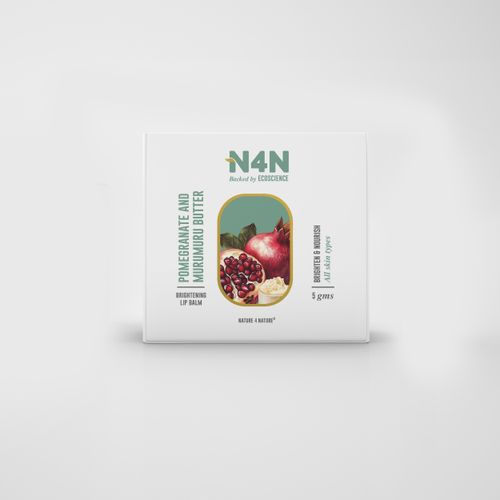 Nature4Nature Lip Balm with Orange & Bacuri Butter | 100% Natural, Non-Greasy, Deep Hydration & Lip Brightening | No Petroleum, No Artificial Fragrance | 5 gm