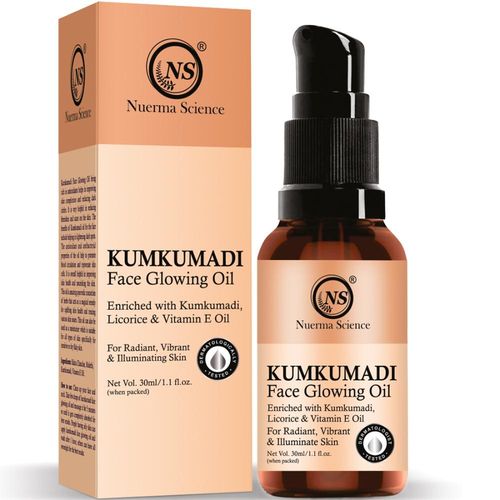 Nuerma Science Kumkumadi Skin Admirable Face Glowing Oil with Saffron, Mulethi & Vitamin E Oil (30 ml)