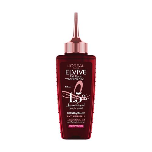 L'Oreal Paris Fall Resist Anti Hair Fall Serum With 1.5% Aminexil, For Lesser Visible Scalp & Hair Fall, 102 ml