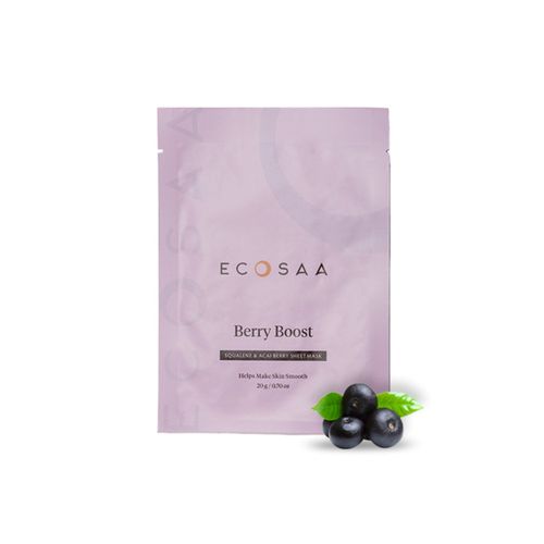 Ecosaa Berry Boost Sheet Mask 1 pc