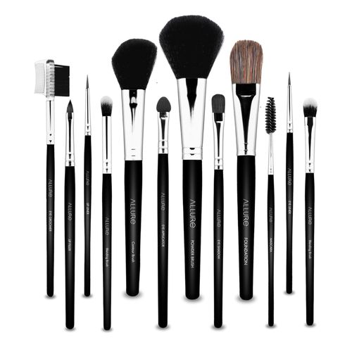 Allure Makeup Brush Set ( Pack of 12 ) MBS 12